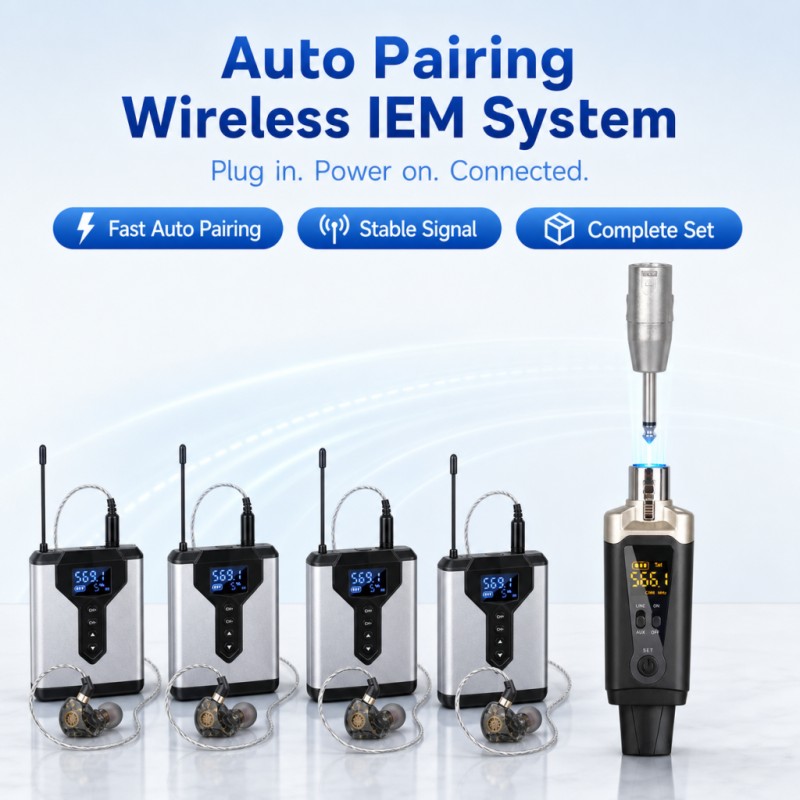 Bezprzewodowy system monitorin – In Ear Monitor Iem recenzja i cena