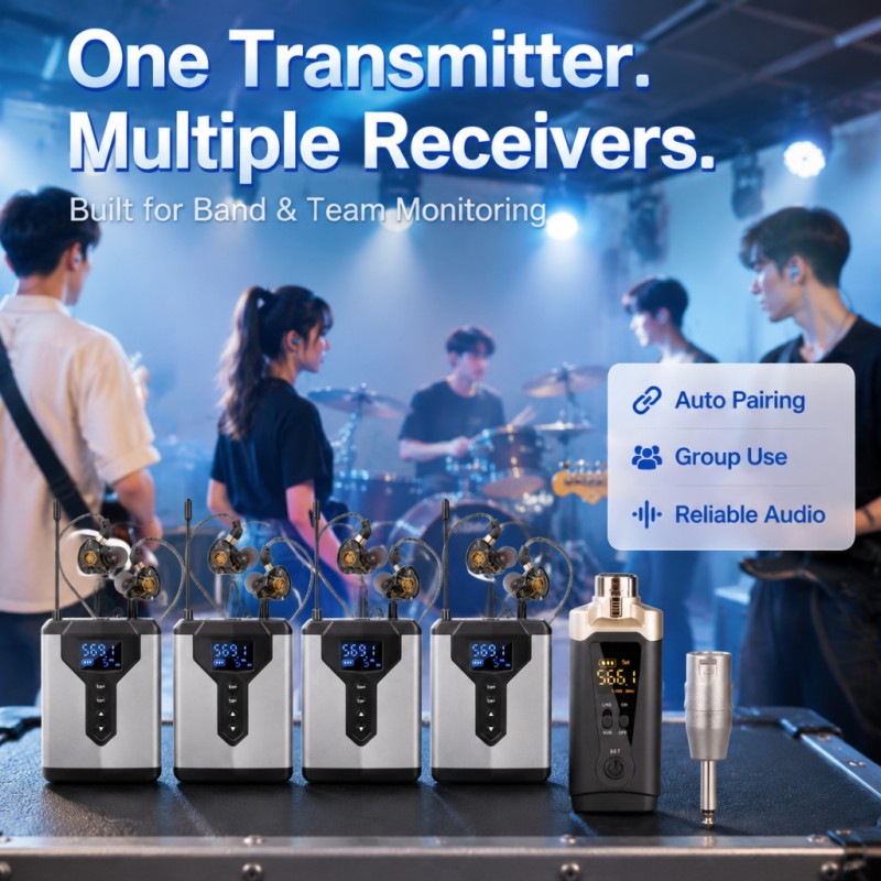 Bezprzewodowy system monitorin – In Ear Monitor Iem recenzja i cena