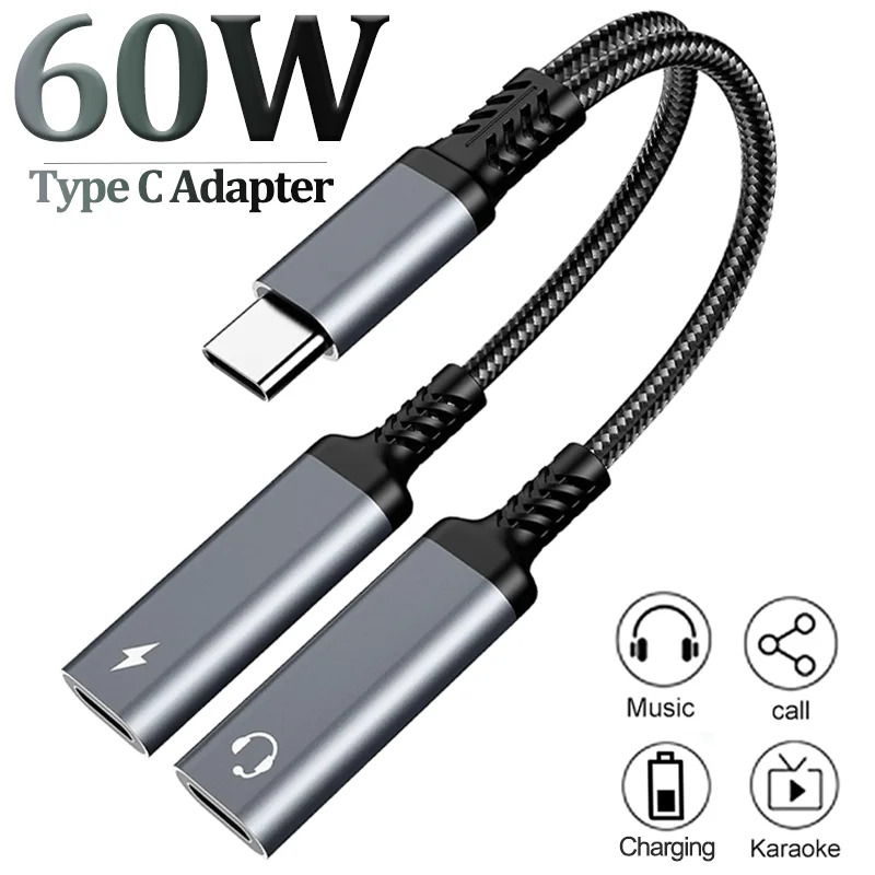 Adapter OTG 2 w 1 USB-C na pod – Earphone Splitter Jack recenzja i cena
