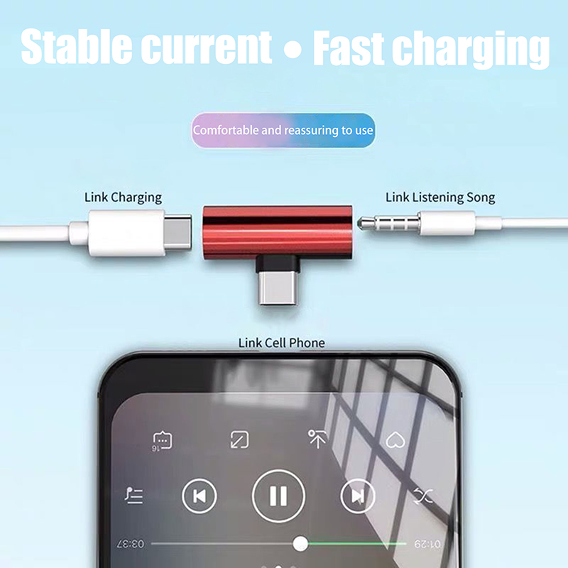 Adapter USB Type-C na 3.5 mm z – Earphone Splitter Jack recenzja i cena