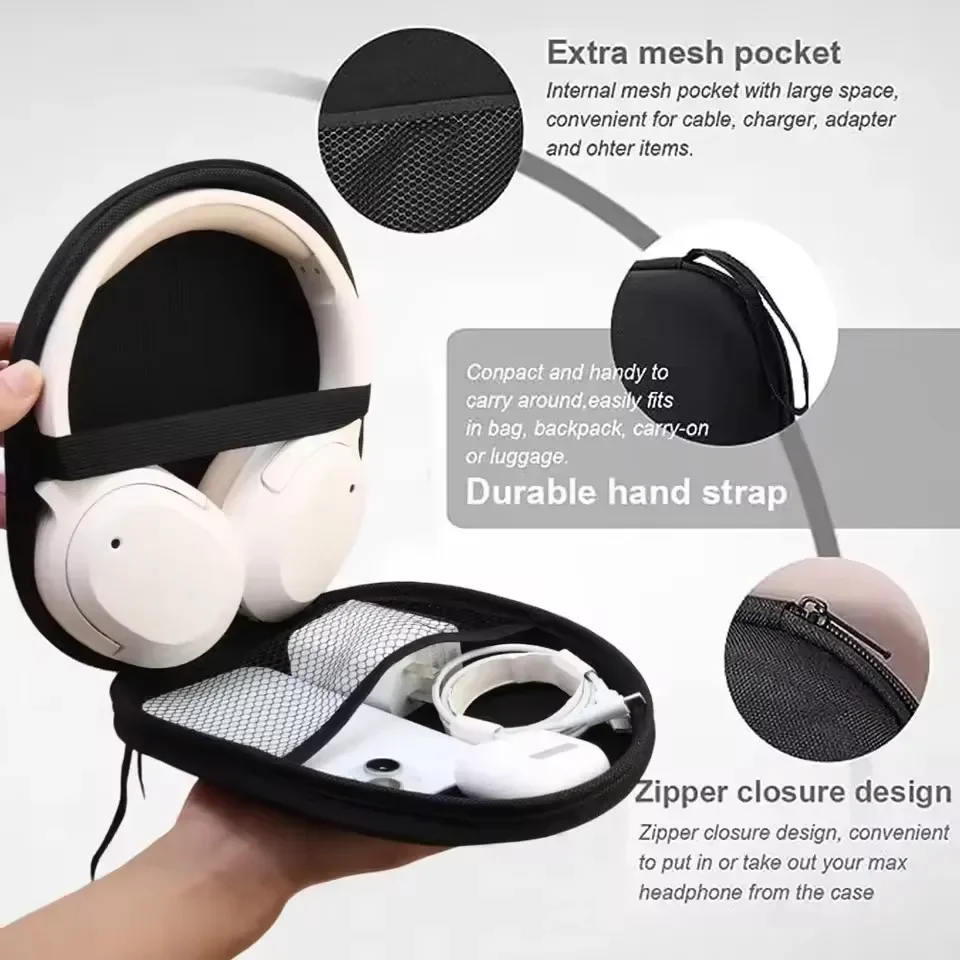 Twardy futerał EVA na słuchawk – Sony Headphone Wh-1000Xm4 recenzja i cena